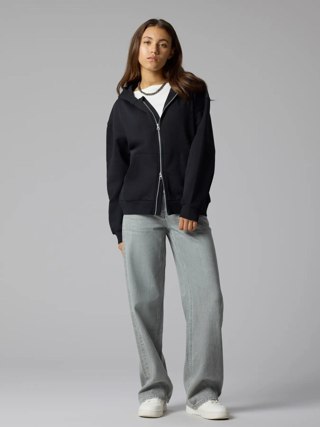 Cardigan zip