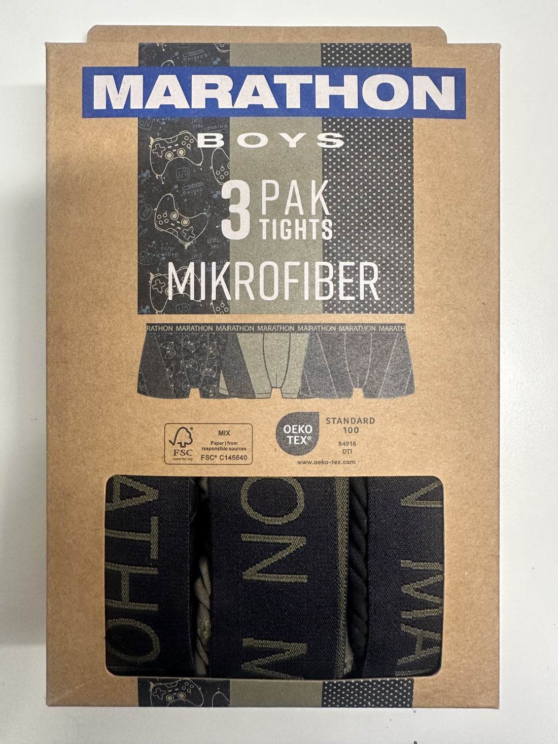 3.pack Marathon Tights